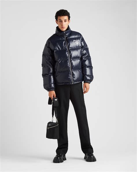 prada re nylon down jacket|Prada nylon jacket sale.